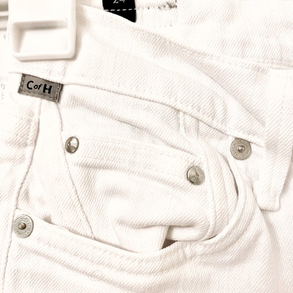 PRICE ⏬️ Citizens of Humanity white jeans. Size 24 rocket crop high rise skinny. - Picture 1 of 11